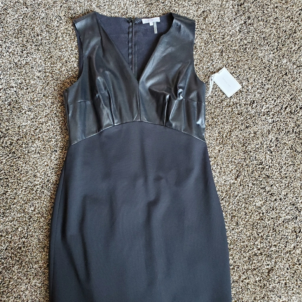 1. State Faux Leather Dress